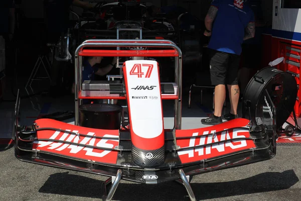 Jul 2022 Castellet France 2022 France Preparation Day Haas Mechanical — Foto de Stock