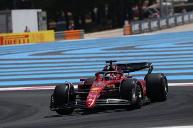 22 Haziran 2022 Le Castellet, Fransa - F1 2022 Fransa GP - 1 - Charles Leclerc (MON) Ferrari F1-75