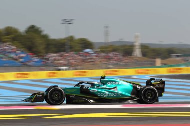 22 Temmuz 2022 Le Castellet, Fransa - F1 2022 Fransa GP - 1. - Sebastian Vettel (GER) Aston Martin AMR22