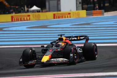22 Haziran 2022 Le Castellet, Fransa - F1 2022 Fransa GP - ücretsiz uygulama 1 - Max Verstappen (NED) Redbull Racing RB18