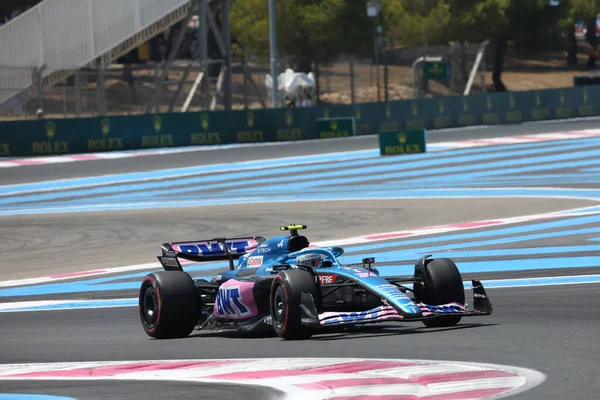 Jul 2022 Castellet France 2022 France Free Practice Esteban Ocon — Stok fotoğraf