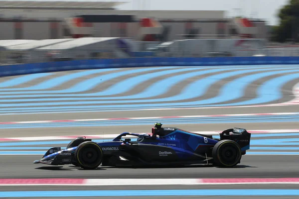 Jul 2022 Castellet France 2022 France Free Practice Nicholas Latifi — Stok fotoğraf