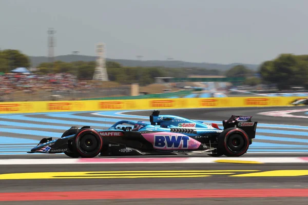 Jul 2022 Castellet França 2022 France Free Practice Fernando Alonso — Fotografia de Stock