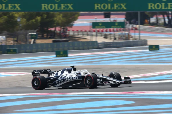 Jul 2022 Castellet France 2022 France Free Practice Pierre Gasly — Stok fotoğraf