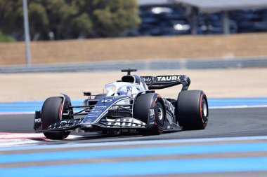 22 Temmuz 2022 Le Castellet, Fransa - F1 2022 France GP - ücretsiz uygulama 3 - Pierre Gasly (FRA) Alpha Tauri AT03