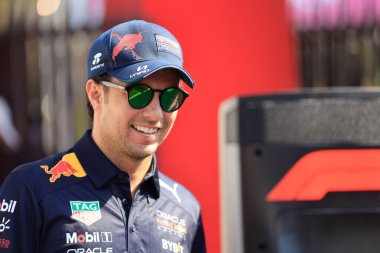 22 Haziran 2022 Le Castellet, Fransa - F1 2022 Fransa GP - Sergio Perez (MEX) Redbull Racing RB18