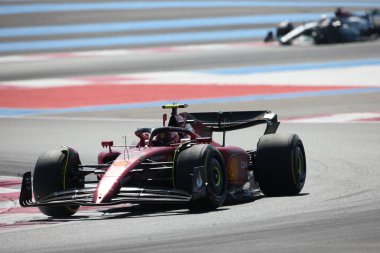24 Temmuz 2022 Le Castellet, Fransa - F1 2022 Fransa GP - Yarış - Carlos Sainz (SPA) Ferrari F1-75