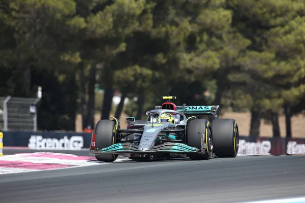 Juli 2022 Castellet Frankreich 2022 Frankreich Rennen Lewis Hamilton Gbr — Stockfoto