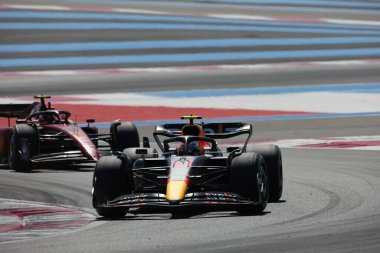 24 Haziran 2022 Le Castellet, Fransa - F1 2022 Fransa GP - Yarış - Sergio Perez (MEX) Redbull Yarışı RB18