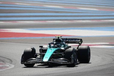 24 Temmuz 2022 Le Castellet, Fransa - F1 2022 Fransa GP - Yarış - Sebastian Vettel (GER) Aston Martin AMR22
