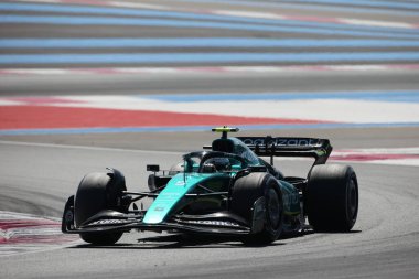 24 Temmuz 2022 Le Castellet, Fransa - F1 2022 Fransa GP - Yarış - Sebastian Vettel (GER) Aston Martin AMR22