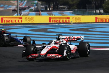 24 Temmuz 2022 Le Castellet, Fransa - F1 2022 Fransa GP - Race - Kevin Magnussen (SVE) Haas VF-22