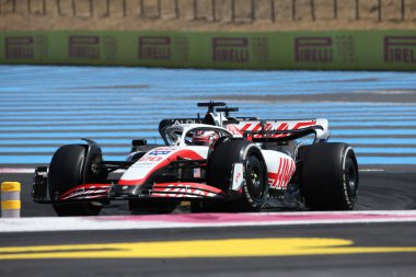 24 Temmuz 2022 Le Castellet, Fransa - F1 2022 Fransa GP - Race - Kevin Magnussen (SVE) Haas VF-22