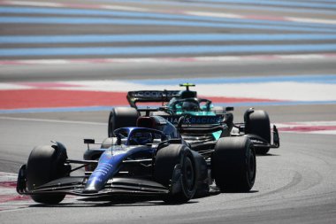 24 Haziran 2022 Le Castellet, Fransa - F1 2022 Fransa GP - Yarış - Alexander Albon (IND) Williams FW44
