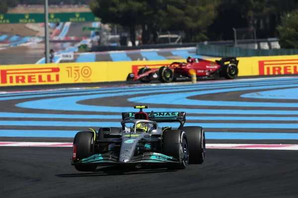 Juli 2022 Castellet Frankreich 2022 Frankreich Rennen Lewis Hamilton Gbr — Stockfoto