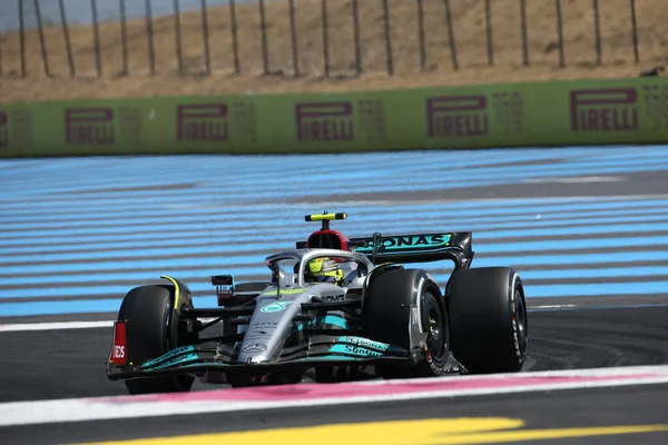 Juli 2022 Castellet Frankreich 2022 Frankreich Rennen Lewis Hamilton Gbr — Stockfoto
