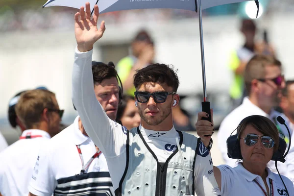 Jul 2022 Castellet Frankrijk 2022 Frankrijk Race Grid Pierre Gasly — Stockfoto