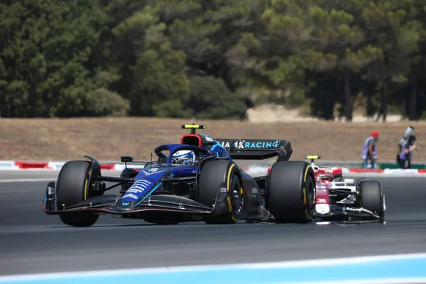 Jul 2022 Castellet France 2022 France Race Nicholas Latifi Can —  Fotos de Stock