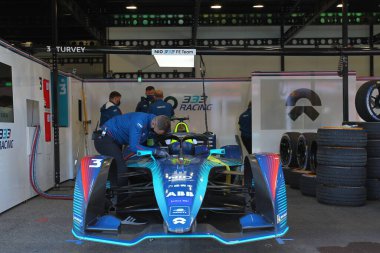 Circuito Cittadino dell'Eur, Rome, Italy - 2022 APRIL 10:  NIO 333 Formula E Tea