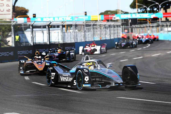 Circuito Cittadino Dell Eur Rome Italy 2022 April Stoffel Vandoorne —  Fotos de Stock