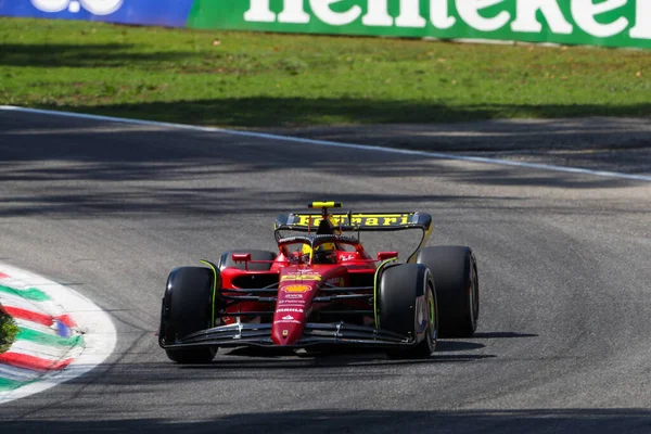 Carlos Sainz Spa Ferrari — Stockfoto
