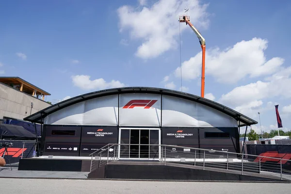 Budynek Techniczny Monza 2022 — Zdjęcie stockowe