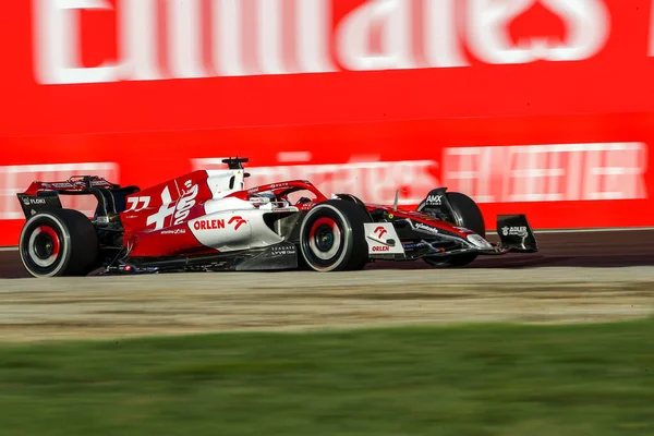 Valtteri Bottas Fin Alfa Romeo —  Fotos de Stock