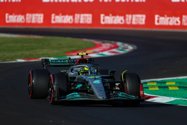 Lewis Hamilton Gbr Mercedes W13 Performance — Foto de Stock