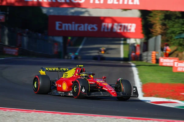 Carlos Sainz Spa Ferrari — Stok fotoğraf