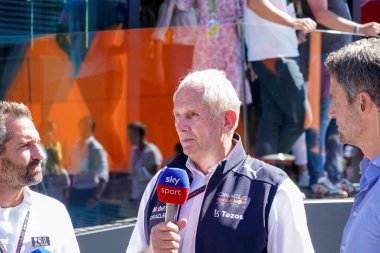 Helmut Marko (AUT) Kahin Kızıl Boğa Yarış Danışmanı