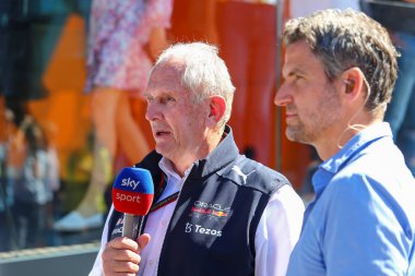 Helmut Marko (AUT) Kahin Kızıl Boğa Yarış Danışmanı