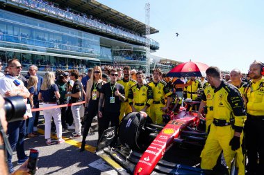  Scuderia Ferrari takımı devrede.