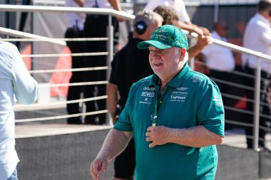 Norbert Vettel (GER) Sebastian Vettel 'in babası (GER) Aston Martin AMR22