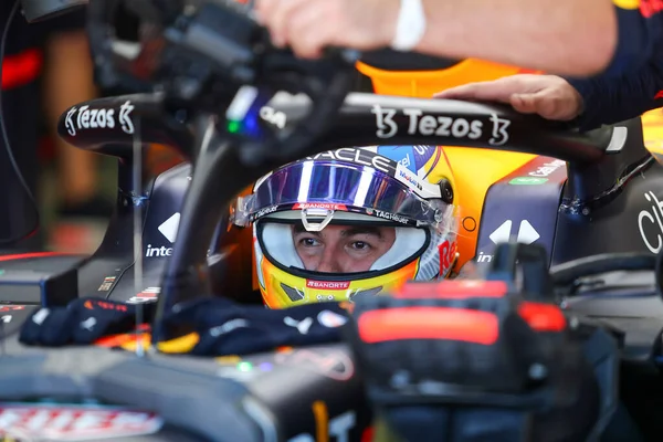 Sergio Perez Mex Redbull Racing Rb18 — Fotografia de Stock