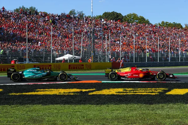 Carlos Sainz Spa Ferrari — Stockfoto