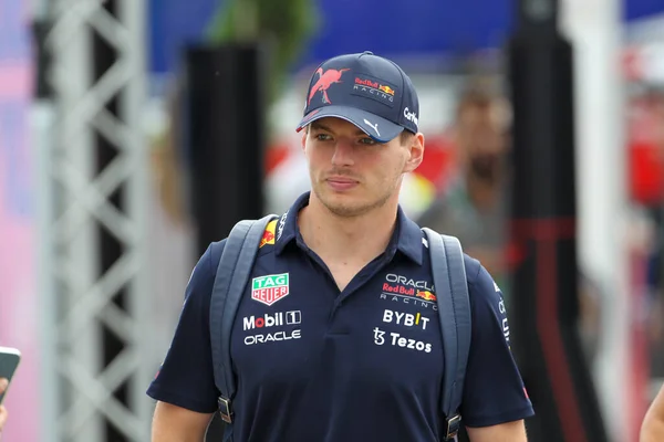 Max Verstappen Ned Redbull Racing Rb18 — Stock Fotó