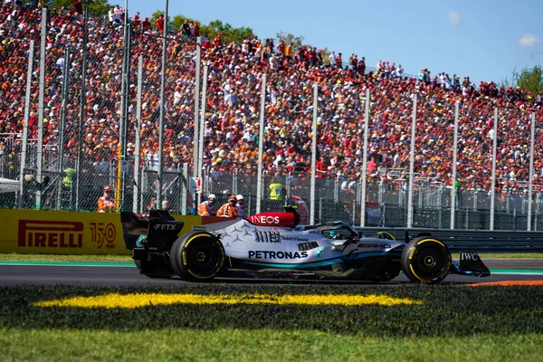 Lewis Hamilton Gbr Mercedes W13 Prestaties — Stockfoto