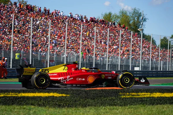 Carlos Sainz Spa Ferrari — Stok fotoğraf