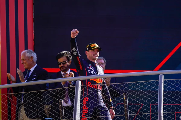 Max Verstappen Ned Redbull Racing Rb18 — Stok fotoğraf