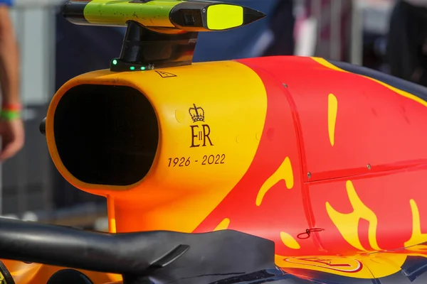 Wyrocznia Red Bull Racing Hołd Królowej Elżbiecie — Zdjęcie stockowe