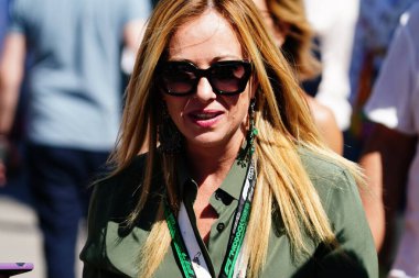 İtalya 'nın yeni başbakanı Fratelli d' Italia 'lı Giorgia Meloni (ITA) - 25 Eylül 2022 tarihinde İtalya' nın seçim gününden sonra