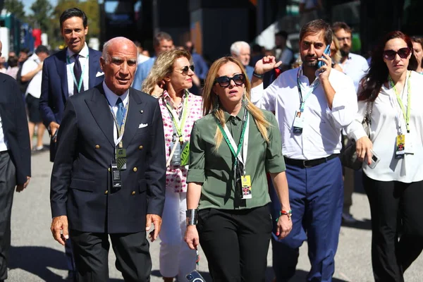 Talya Nın Yeni Başbakanı Fratelli Italia Giorgia Meloni Ita Eylül — Stok fotoğraf