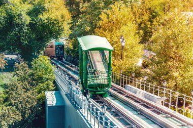 Funicular railway in Odessa, Ukraine