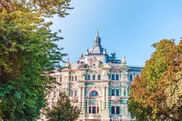 A beautiful late 19th-century building in the city of Odessa, located in Primorsky District, on the north side of Cathedral Square.