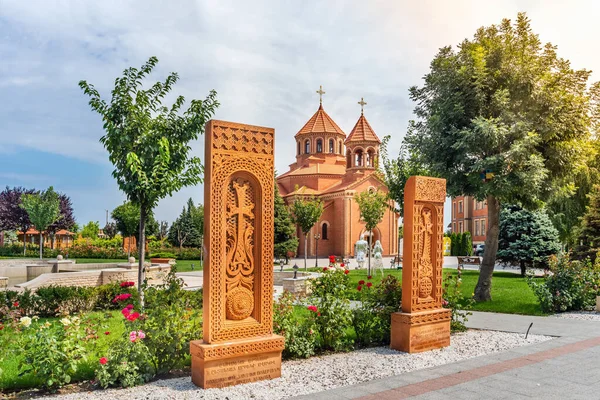 Odessa Ukrajina Srpna 2021 Arménská Apoštolská Církev Oděse — Stock fotografie