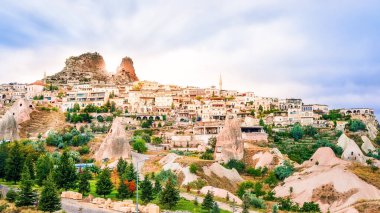 Eski şehir Nevsehir. Gorme. Türkiye