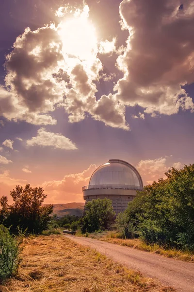 Astronomical Observatory Telescope Armenia Byurakan — Foto de Stock