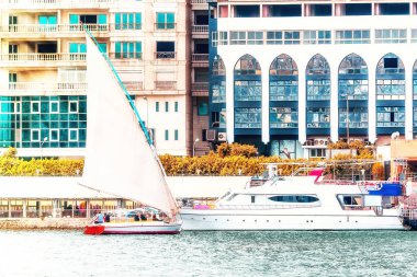 Nil Nehri, Mısır 'da turist yelkenlisi