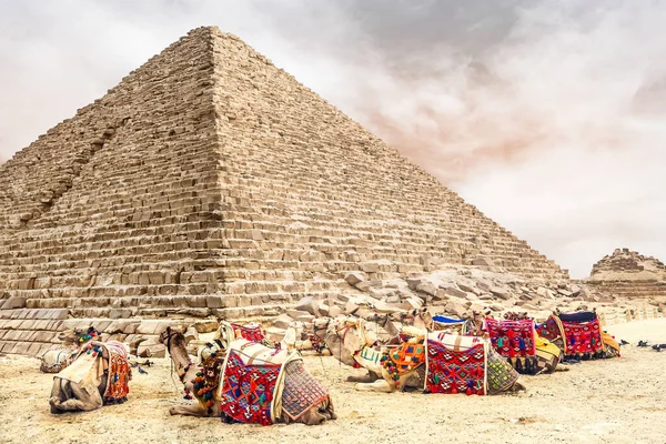 Stenen Boog Ingang Egypte — Stockfoto