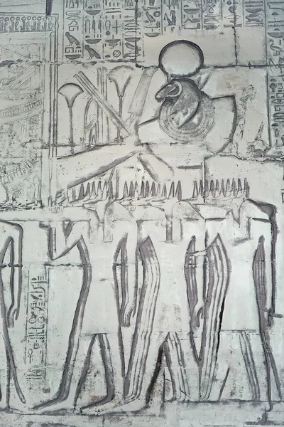 Starożytne Hieroglify Egipcie — Zdjęcie stockowe